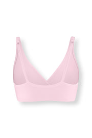 Women's Cross Front Bralette in Peony