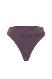 Women's Thong in Currant