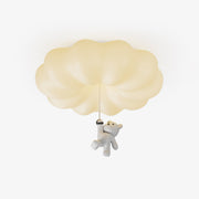 Cloud Bear Ceiling Light
