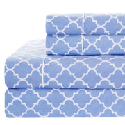 Meridian Quatrefoil Split King Sheet Set - 340 Thread Count