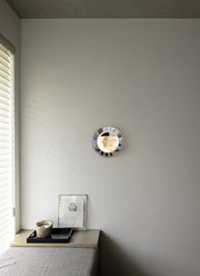 Orbit Pearl Alabaster Wall Light