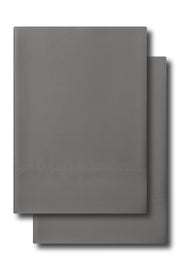 Bamboo Sateen Pillowcase Set in Ash