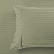 Damask Stripe 600 Thread Count Pillowcases (Pair)