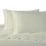 Damask Striped 600 Thread Count Sheet Set