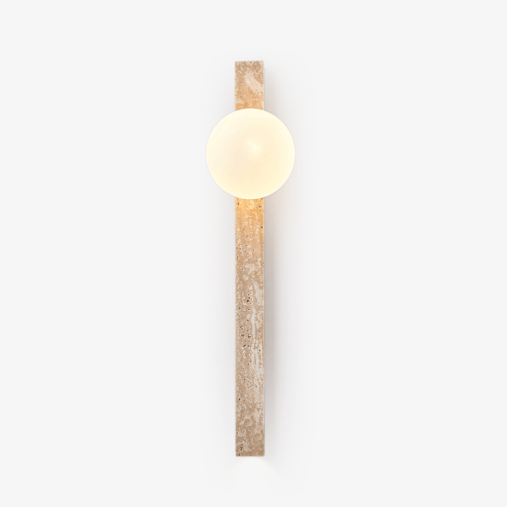 Travertine Stripe Wall Sconce