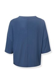 Women's Short Sleeve Boxy Tee in Oxford