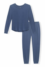 Women's Jogger Pajama Set in Oxford