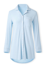 Long Sleeve Women’s Nightshirt in Breeze