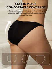 19Momme Silk Low-Waist String Brief Panty