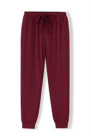 Women's Jogger Pants in Burgundy