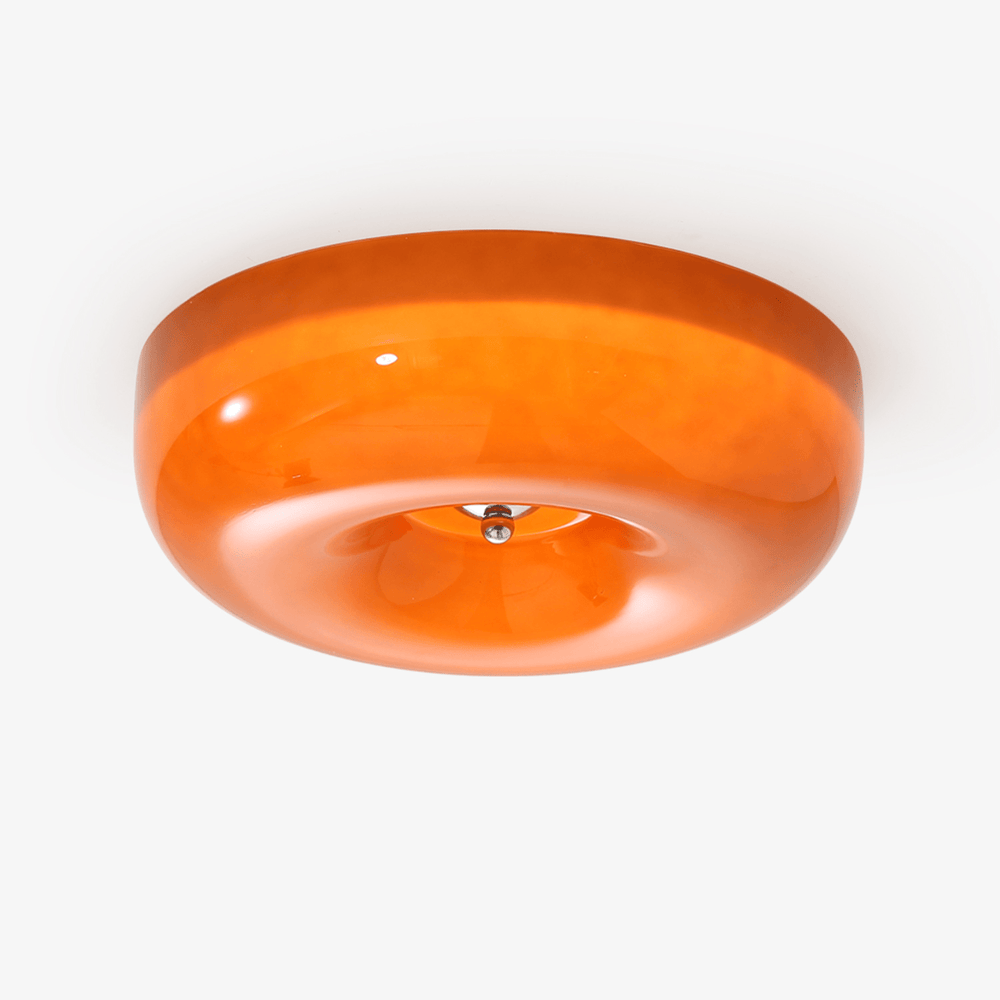 Swirl Glass Ceiling Lamp