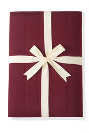 Throw Blanket in Burgundy 2.5