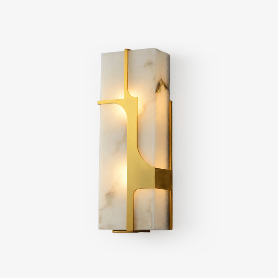 Aurevon Alabaster Wall Sconce