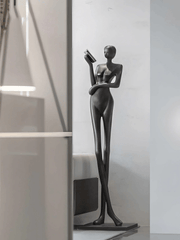 Graceful Reader Sculpture Ornaments