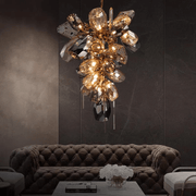 Modern Art Glass Crystal Chandelier