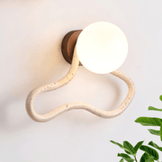 Driftform Travertine Wall Sconce