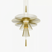 Golden Radiance Chandelier
