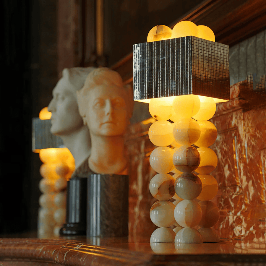 Quava Jade Table Lamp