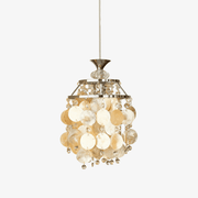 Shell Disc Pendant Light