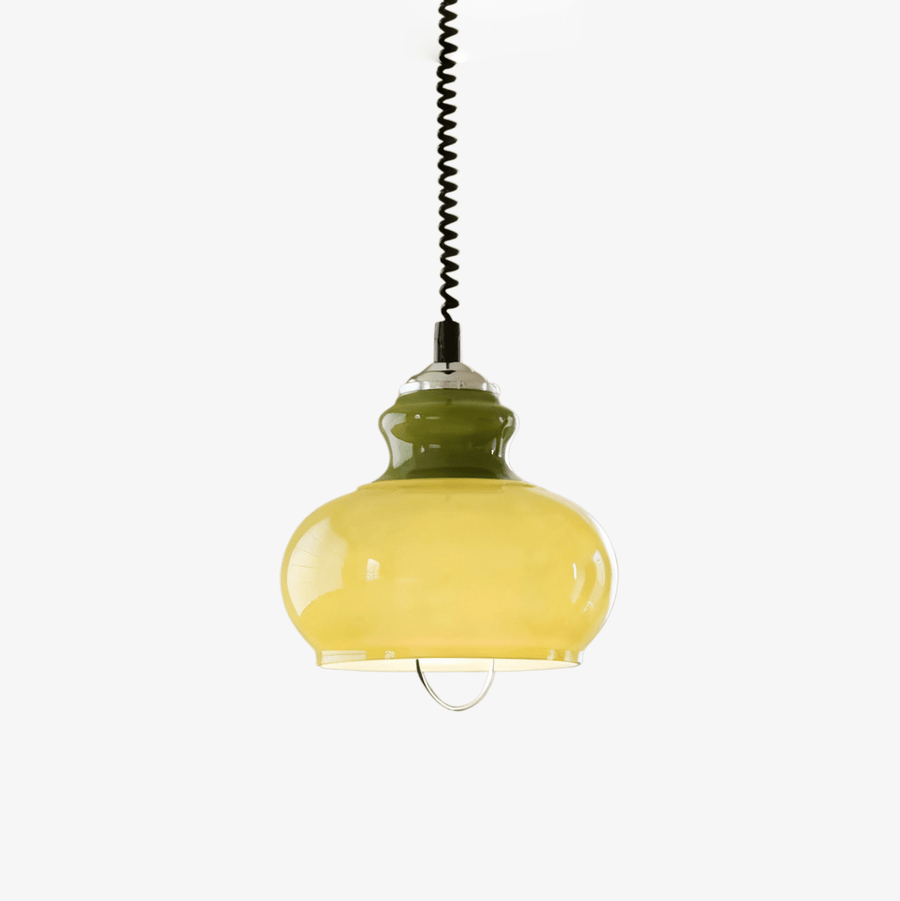 Gradient Glass Coil Pendant Light