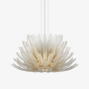 Aurelia Glass Petal Chandelier