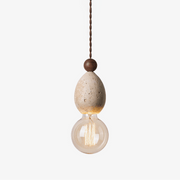 Eryndor Travertine Pendant Lamp