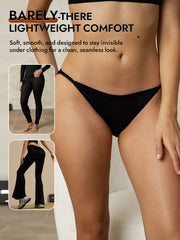 19Momme Silk Low-Waist String Brief Panty
