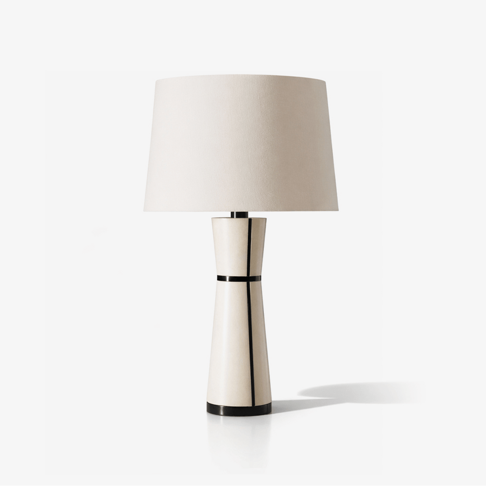 Luxe Leather Table Lamp
