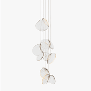 Luminous Glass Petals Pendant Lamp