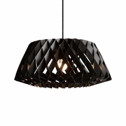Origami Wood Pendant Lamp