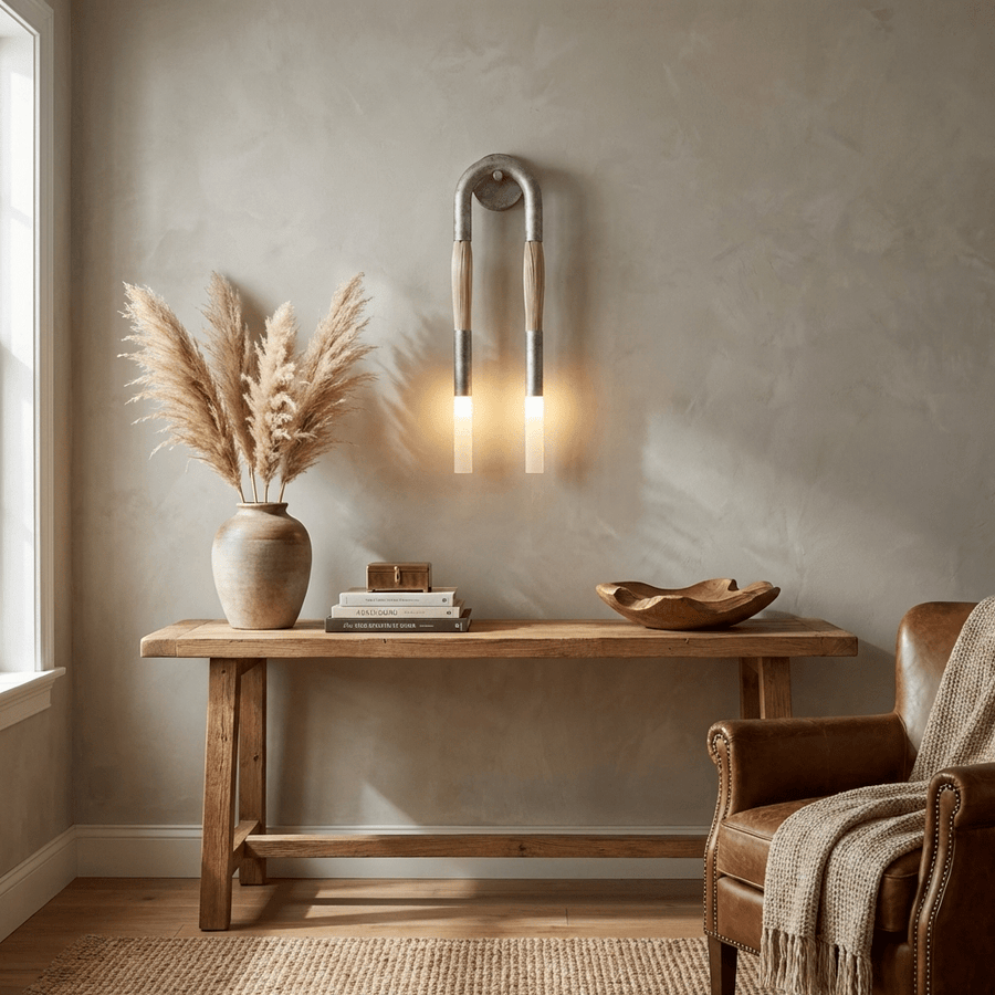 Horsehair Wall Lamp