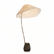 Linen Canopy Floor Lamp