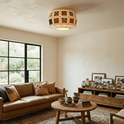 Patchwork Quilt Ceiling Light