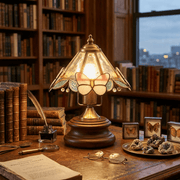 Butterfly Glow Tiffany Table Lamp