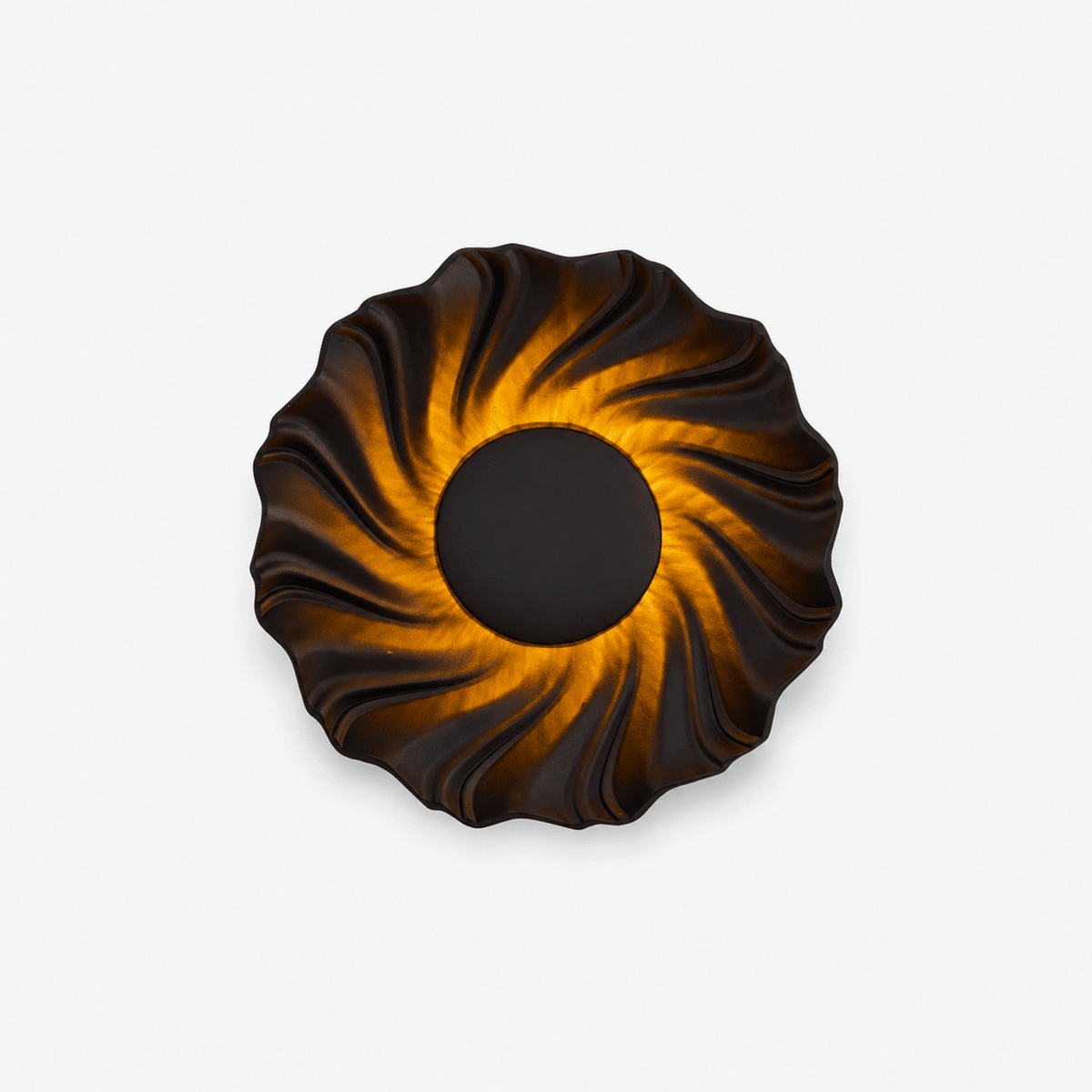 Solar Spiral Wall Sconce
