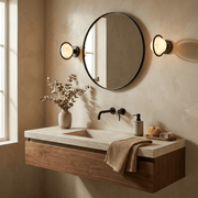 Celestial Ring Alabaster Wall Lamp