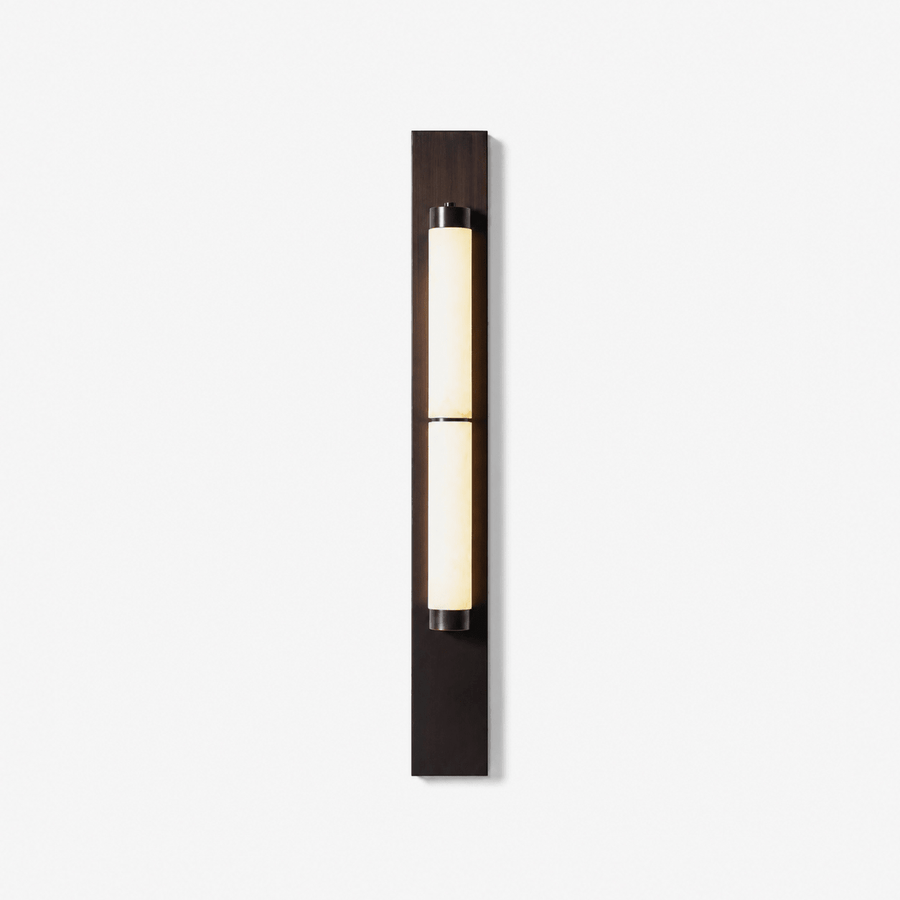Columnar Alabaster Sconce