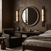 Columnar Alabaster Sconce