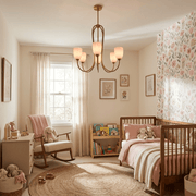 Tulip Gold Chandelier