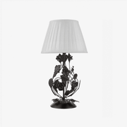 Rosaspina Wrought Iron Rose Table Lamp