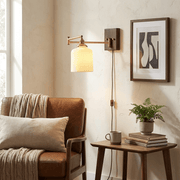 Ceramic Geometry Plug-in Wall Lamp