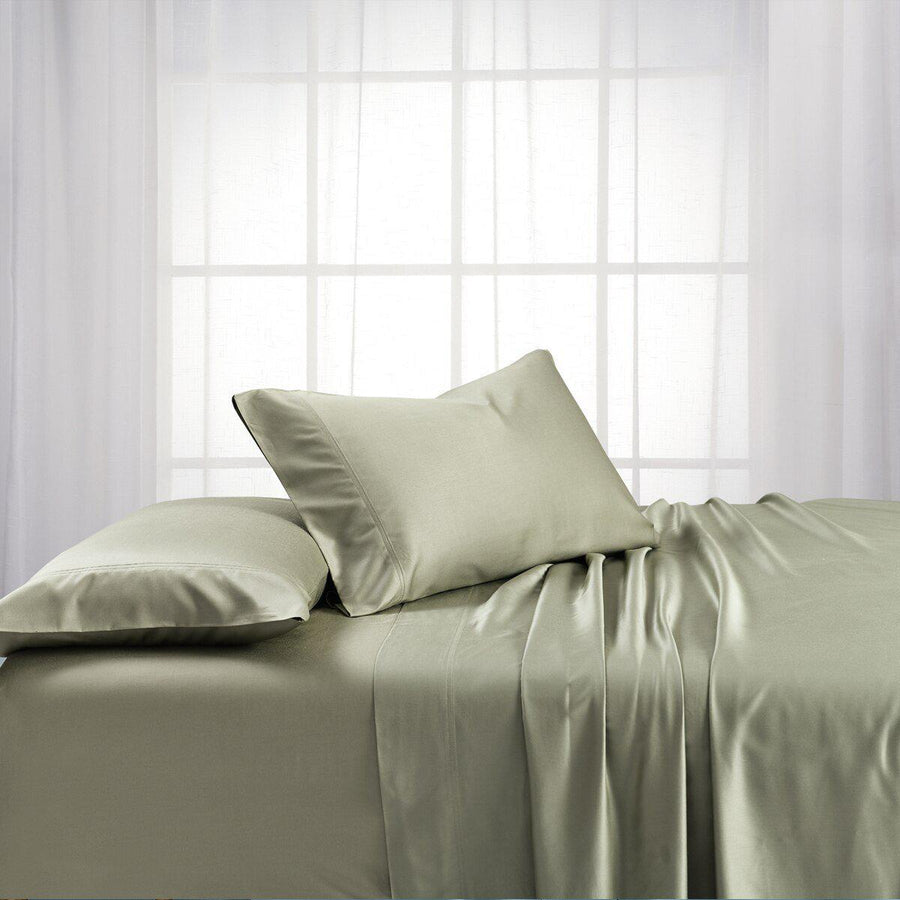 Top Split Flex King Sheet Set - Bamboo Cotton (Hybrid)