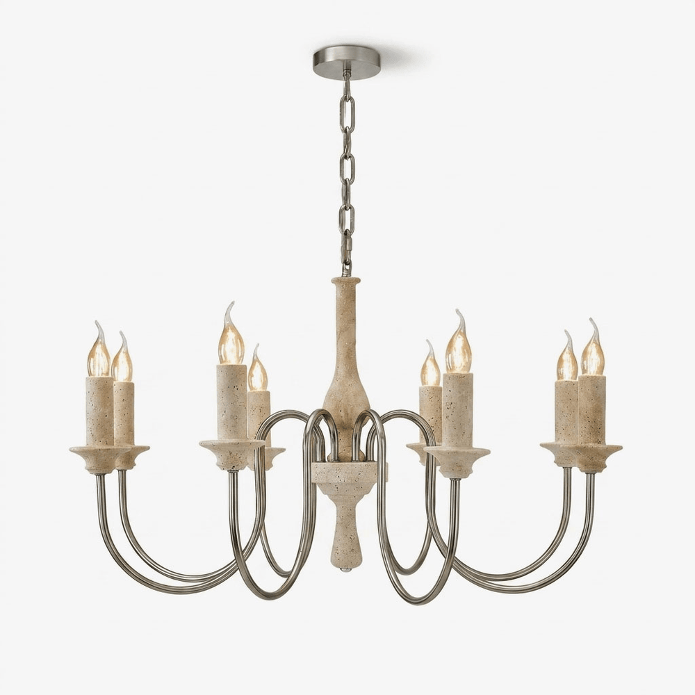 Veyrane Travertine Chandelier