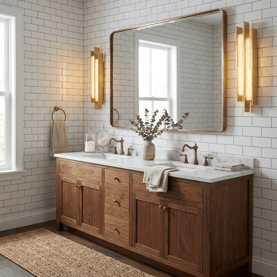 Nivora Alabaster Linear Wall Sconce