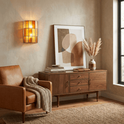 Spectra Faceted Glass Wall Sconce