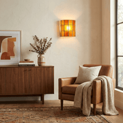 Spectra Faceted Glass Wall Sconce