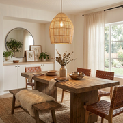 Hive Woven Rattan Pendant Lamp
