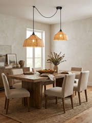 Manila Woven Fiber Pendant Lamp