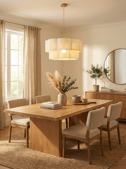 Peony Cotton Cord Pendant Lamp