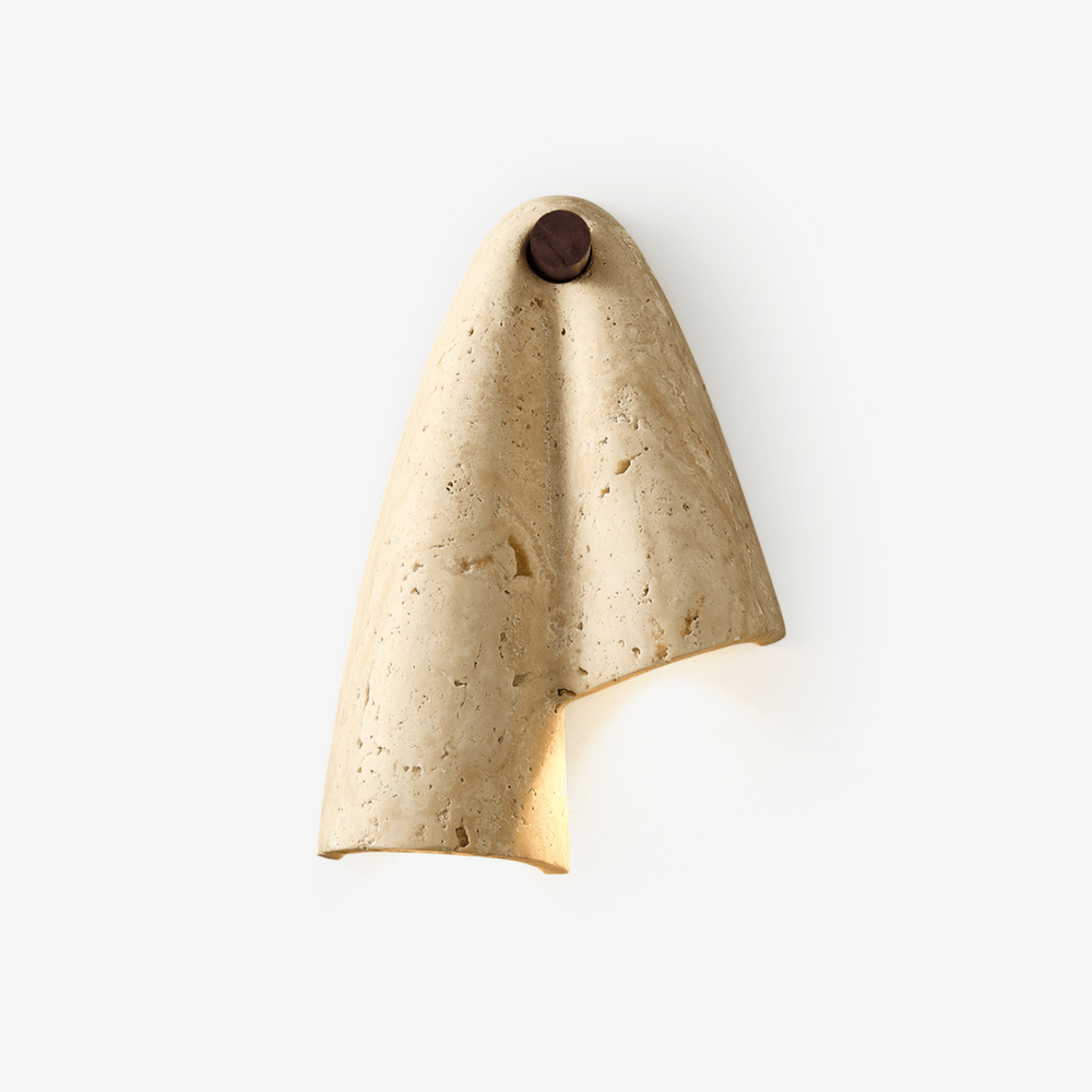 Velo Draped Stone Sconce